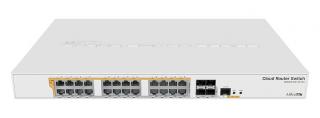 Mikrotik CRS328-24P-4S+RM 24xGbe 4xSFP+ Rack Switch