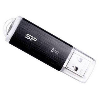 SiliconPower Ultima U02 8GB USB2.0 pendrive, fekete