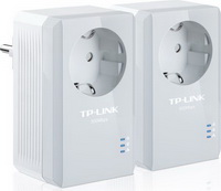 TPLink TL-PA4010P-KIT 500Mb2xTL-PA4010P Powerline Adapte