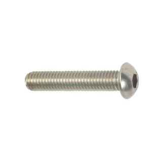 Domborúfejű metrikus csavar M6 x 14 mm BKNY belső kulcsnyílású, tövigmenetes /10.9/ horganyzott /gépipari/ ISO 7380 (60721847)