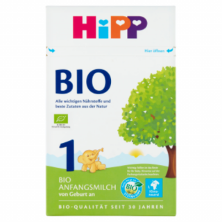 HiPP 1 BIO tejalapú anyatej-helyettesítő tápszer újszülöttkortól 600g