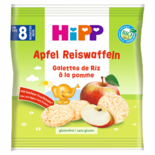 HiPP BIO almás rizskorong 8 hónapos kortól 30g
