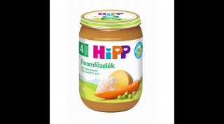 HiPP BIO finomfőzelék babáknak 4 hónapos kortól 190g
