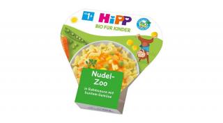 HiPP BIO Menü Állatos tészta tejszínes szószban zöldségekkel 1-3 éves kor között 250g