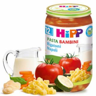 HiPP BIO PASTA BAMBINI Rigatoni Napoli 12 hónapos kortól 250g