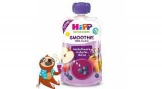 HiPP BIO Smoothie Mix Áfonya körtés almában 1 éves kortól