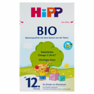 HiPP BIO Tejalapú Gyermekital 12 hónapos kortól 600g