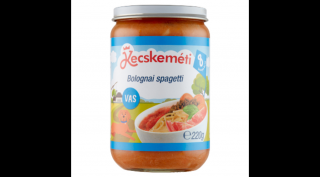 Kecskeméti Bolognai spagetti bébiétel 8 hónapos kortól 220g