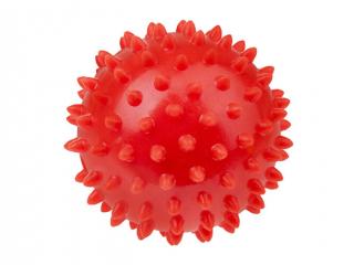 TULLO Masszázs labda, piros, 7,6 cm 6hónapos kortól