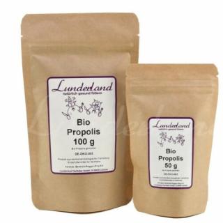 Bio propolisz por, 100 g, Lunderland