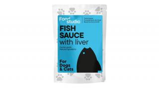 Bio Vöröshallé pisztráng májjal Kutyáknak és Macskáknak, 100 ml, Food Studio