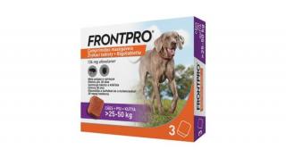 Frontpro Rágótabletta kutyáknak, L, 25-50 kg, 3 havi adag