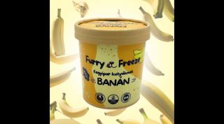 Kutyafagyi banán ízesítéssel, Furry Freeze