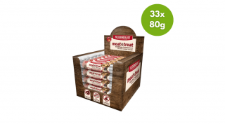 Meat  trEat Májas Tréningfalat, 33x80g, Meatlove