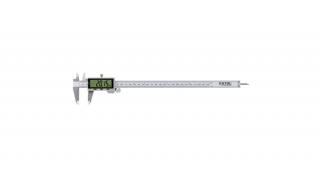 Digitális tolómérő; 0,01×300mm, mélységmérővel, rozsdamentes acél, pontosság ±0,02 mm, IP54