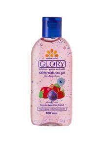 Glory kézfetőtlenítő gél Vegyes Gyümölcs 100 ml