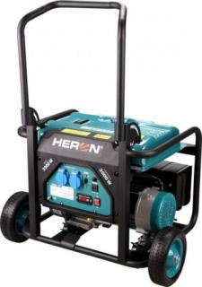Heron benzinmotoros áramfejlesztő, 1 fázisú, max. teljesítmény 3 kVA