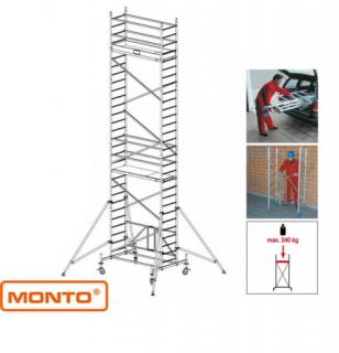 Krause 920065 Monto ProTec XS 8,8m alumínium univerzális gurulóállvány  /176kg;2,70m/