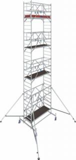 Krause Stabilo Gurulóállvány 10-es sorozat ,9,40M (2,00 x 0,75 m, 248kg)