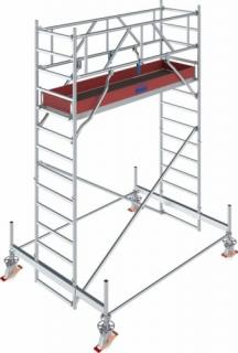 Krause Stabilo Gurulóállvány 100-as sorozat 4,40M ( 2,50 x 0,75 m, 132kg)