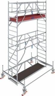 Krause Stabilo Gurulóállvány 100-as sorozat 5,40M ( 2,50 x 0,75 m, 170kg)