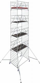 Krause Stabilo Gurulóállvány 50-es sorozat 10,40M (2,50 x 1,50 m, 395,5kg)