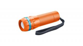 LED lámpa, CREE XPE, 60Lm, 1 funkció; (teljes fényerő), műanyag ház, elem nélkül