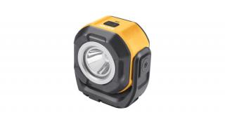 LED munka lámpa, kétoldalas, 500 Lm, beépített Li-ion akkus, 2000 mAh, állványra szerelhető