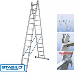 STABILO TÖBBCÉLÚ LÉTRA 2X12FOKOS 133502 /14,5kg;3,55m/