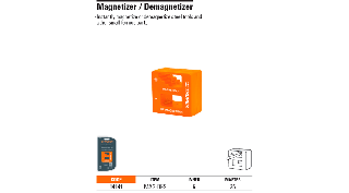 Truper magnetizáló és demagnetizáló szerszám