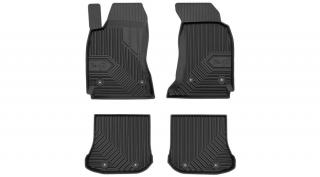 Audi A4 B5 Frogum No77 fekete 3D hótálcás TPE gumiszőnyeg szett 77426641