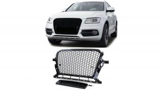 AUDI Q5 8R LCI 2012-2016 lakkozott fekete fényes RS stílusú hűtőrács