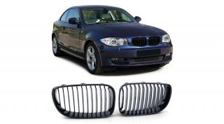 BMW E81 E82 E87 E88 facelift lakkozott fekete vese