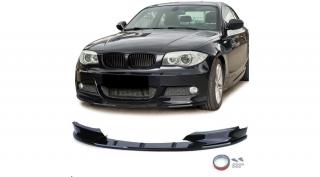 BMW E82 E88 M-packet 2011-2013 Performance stílusú műanyag lakkozott fekete koptató lippe