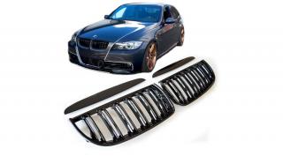 BMW E90 E91 2004-2008 limousine touring lakkozott fekete M4 stílusú vese