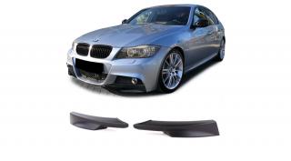 BMW E90 E91 2008-2011 ABS utángyártott matt fekete koptató pár M-packet lökhárítóra