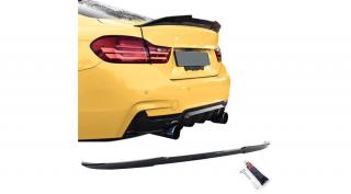 BMW F32 coupe M4 CS stílusú Carbon Look csomagtartó spoiler