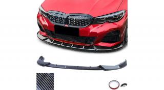 BMW G20 M-packet Performance stílusú utángyártott carbon look koptató lippe