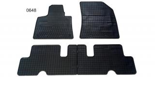 Citroen C4 Spacetourer Frogum 0648  fekete gumiszőnyeg szett