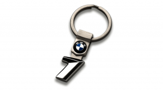 Gyári BMW 1-es rozsdamentes kulcstartó 80272454647