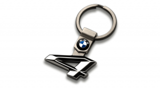 Gyári BMW 4-es rozsdamentes kulcstartó 80272454650