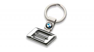 Gyári BMW 8-as rozsdamentes kulcstartó 80272454654