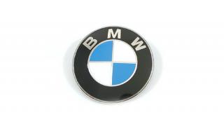 Gyári BMW 82mm-es motorháztető - csomagtartó embléma 51148132375