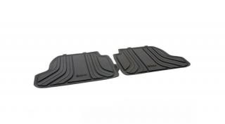 Gyári BMW F20 Allweather tépőzáras fekete hátsó gumiszőnyeg szett 51472210210