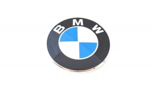Gyári BMW F40 74mm-es csomagtartó embléma 51148492586