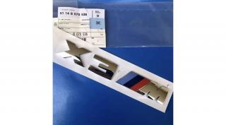 Gyári BMW G01 F97 "X3M" csomagtartó felirat 51148070536