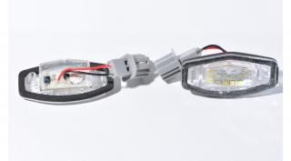 Honda Civic fehér SMD LED rendszámtábla világítás több típushoz is jó