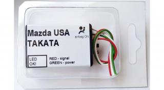 Mazda ülésfoglaltság érzékelő emulátor USA kivitelhez Takata