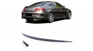 Mercedes Benz C205 coupe C-osztály AMG stílusú carbon look csomagtartó spoiler