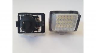 Mercedes Benz W204 W212 W216 W207 W221 fehér SMD LED rendszámtábla világítás